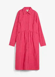 Kleid mit Hemdkragen aus reiner Baumwolle, bonprix