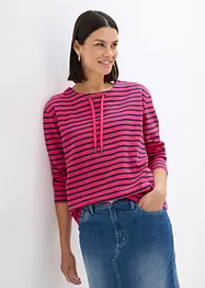 Sweatshirt aus Strukturmaterial, bonprix