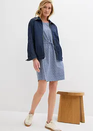 Jersey-Kleid mit Bindedetail, bonprix