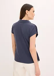 Poloshirt mit Spitze, bonprix