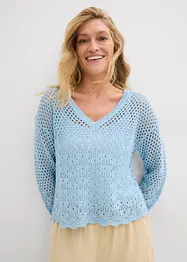 Leichter Ajour-Pullover, bonprix