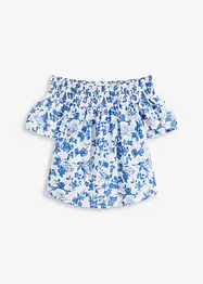 Blouse encolure Bardot, bonprix