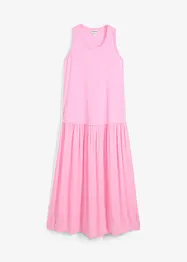 Robe longue bi-matière, bonprix