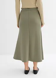 Jupe midi en néoprène, bonprix