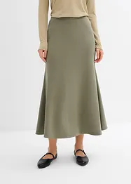 Jupe midi en néoprène, bonprix