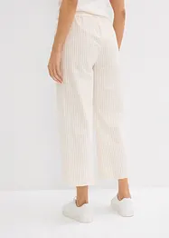 Palazzo-Hose aus Seersucker, 7/8 Länge, bonprix