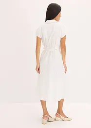 Hemdblusenkleid aus Lochspitze, bonprix