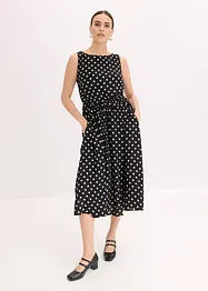 Midikleid mit Bindeband, bonprix