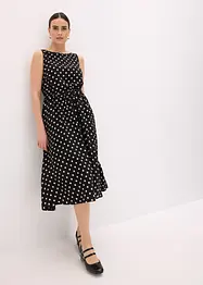Midikleid mit Bindeband, bonprix