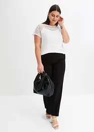 T-shirt à dentelle, bonprix