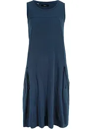Baumwoll-Jerseykleid mit Taschen, bonprix