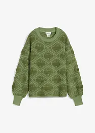 Boxy-Strickpullover, bonprix