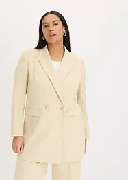 Long blazer à boutons dorés, bonprix