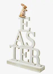 Objet déco inscription Easter avec lapin, bpc living bonprix collection