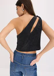 Top one-shoulder noué sur l'épaule, bonprix