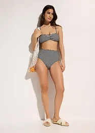 Bas de bikini taille haute, échancrure normale, bonprix