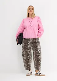 Pantalon en toile de coton stretch, bonprix