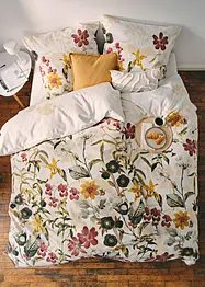Bettwäsche mit Blumen Design, bonprix