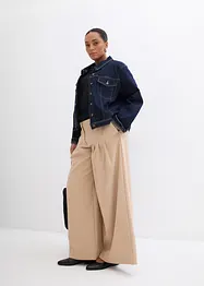 Bundfaltenhose aus Viskose-Mix, bonprix