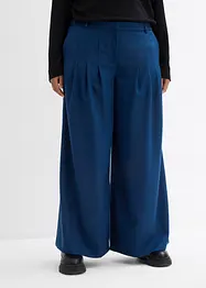 Pantalon à pinces taille haute en viscose mélangée, bonprix