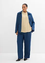 Chemisier oversize en crêpe texturé, bonprix