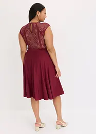 Midikleid mit Spitze, bonprix