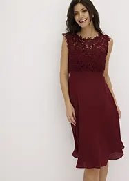 Robe courte à dentelle, bonprix