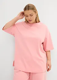 T-shirt long en interlock, bonprix