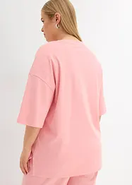 T-shirt long en interlock, bonprix