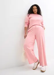 Pantalon en jersey interlock, bonprix