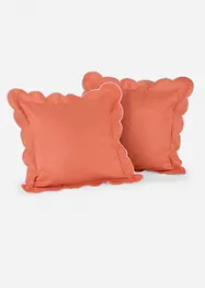 Housse de coussin à bordure décorative, bonprix