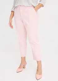 Pantalon extensible en twill avec pli, bonprix