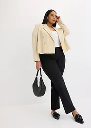 Blazer court avec boutons décoratifs, bonprix