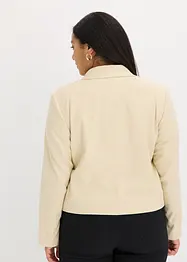 Blazer court avec boutons décoratifs, bonprix