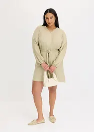 Robe en Lyocell avec lien à nouer (ens. 2 pces), bonprix