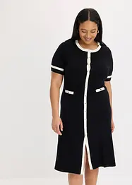 Robe en maille avec nœud, bonprix