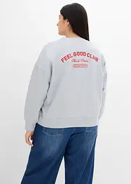 Sweat oversize 100% coton, bonprix