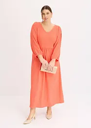 Midikleid aus strukturiertem Jersey, bonprix