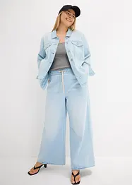 Veste en jean ornée de strass, bonprix