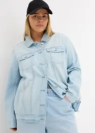 Veste en jean ornée de strass, bonprix