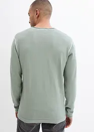 Pull imprimé en maille fine, bonprix