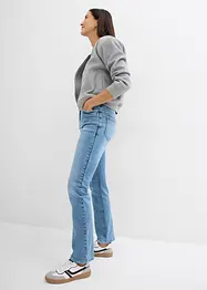 Jean droit taille mi-haute, bonprix