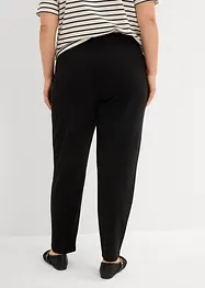 Pantalon en molleton, taille élastiquée, bonprix