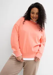 Sweat oversize en coton et viscose, bonprix