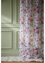 Voilage à imprimé floral (1 pce), bonprix