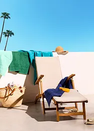 Transat de jardin avec matelas, bonprix