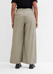 Pantalon large à boutonnage asymétrique, bonprix