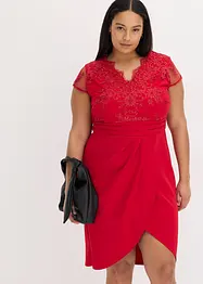 Minikleid mit Spitze, bonprix