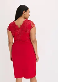 Minikleid mit Spitze, bonprix