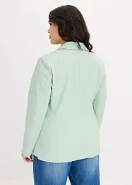 Blazer extensible en twill avec ceinture à nouer, bonprix